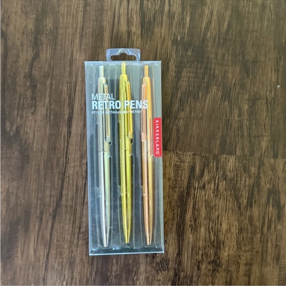 West elm metal retro pallpoint pens